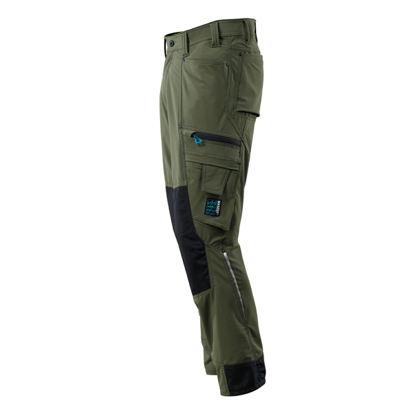 MASCOT_Advanced_Hose_Knietaschen_moosgruen_4 MASCOT Advanced Hose mit Knietaschen