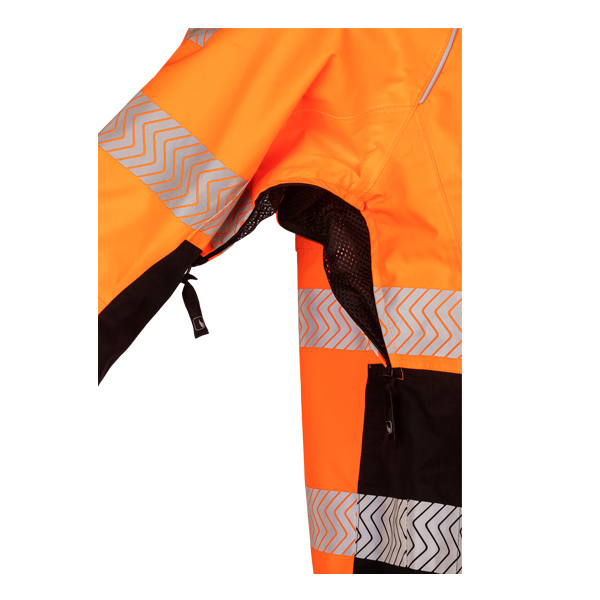 SIP_Keiu_Regenjacke_EN_Orange_1SMRA_Detail3 SIP Keiu HV Regenjacke EN ISO 20471