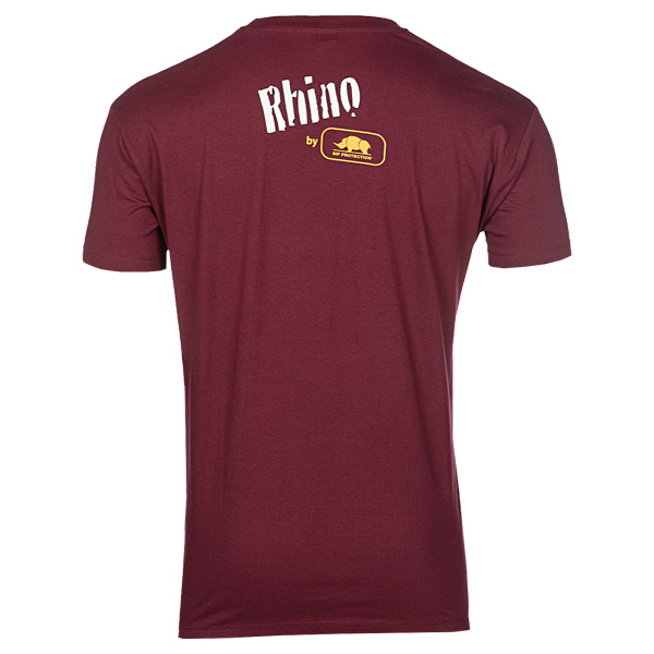SIP Rhino T-Shirt, Dunkelrot