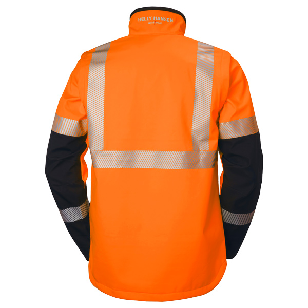 Helly Hansen ICU Softshell Jacke - EN20471, Leuchtorange
