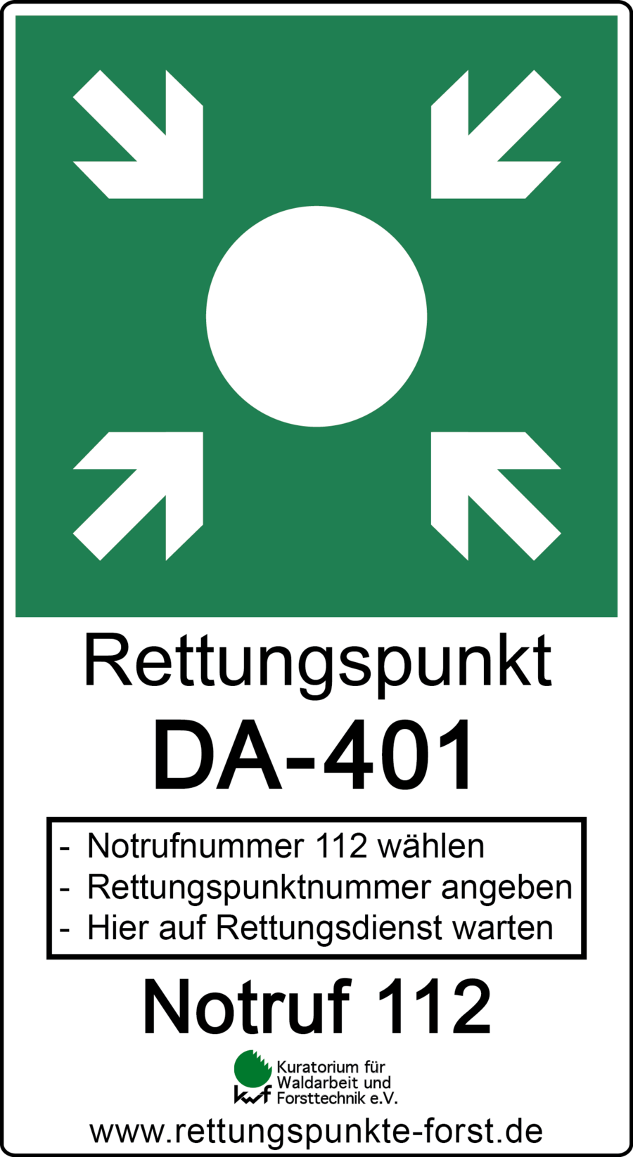 Schild_Rettungspunkt