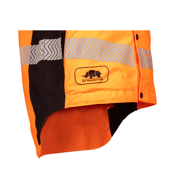 SIP_Keiu_Regenjacke_EN_Orange_1SMRA_Detail4 SIP Keiu HV Regenjacke EN ISO 20471