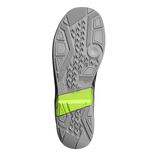 Haix CONNEXIS Safety T S1P low Sicherheitsschuh grey-citrus