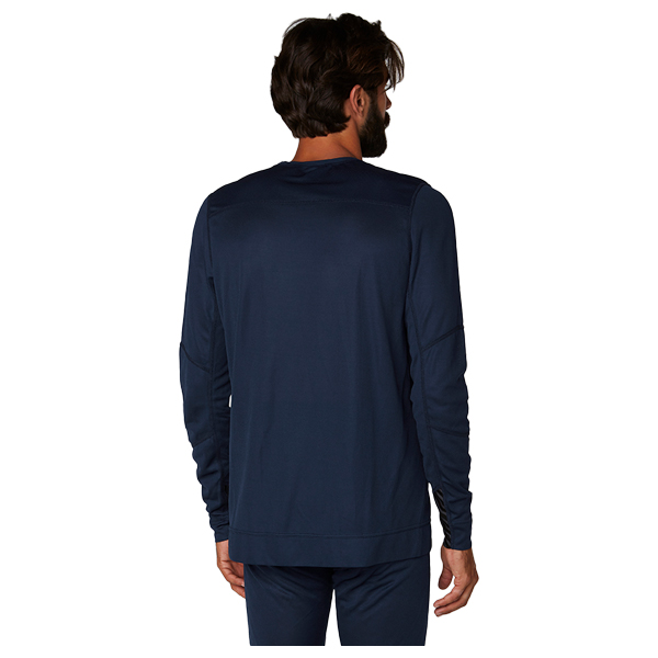 HellyHansen_LifaCrewneck_75105_590_4 Helly Hansen Lifa Crewneck Funktionsshirt langarm, Navy