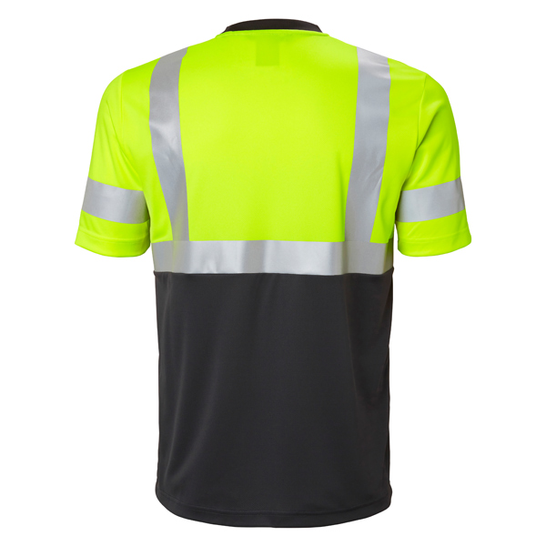 Helly Hansen Addvis T-Shirt CL1 - EN20471, Yellow-Ebony