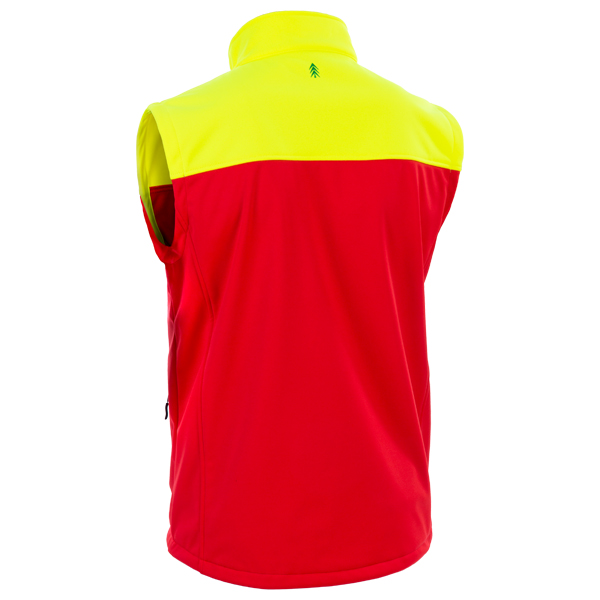 Forst-Extrem_Beginner-_2_0_Funktionsshirt_Softshellweste_rot_gelb_2 Forst-Extrem Beginner 2.0 Softshellweste - Rot-Gelb