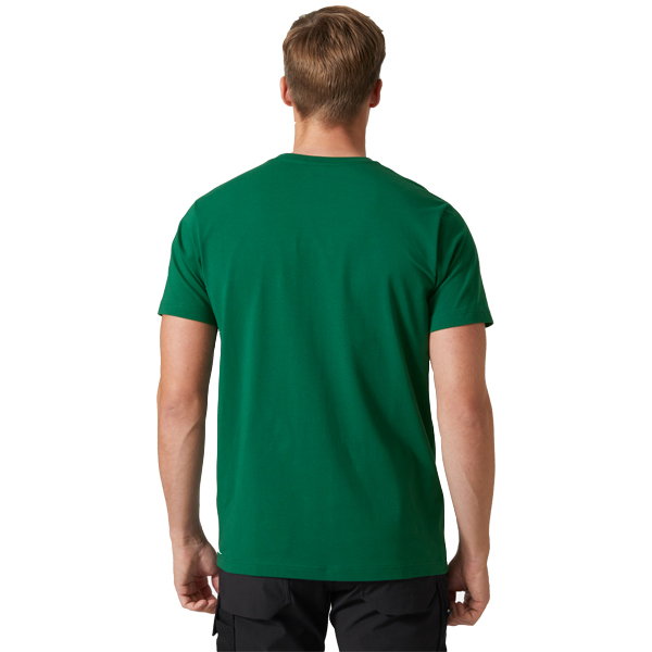 HellyHansen_Logo_Shirt_79261_460_4 Helly Hansen Graphic T-Shirt, Grün