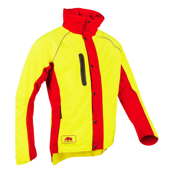 SIP Keiu Regenjacke, EN343, gelb-rot