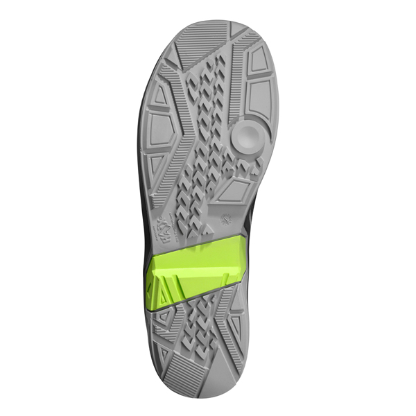 Haix Connexis Safety T S1 low Sicherheitsschuh grey-citrus