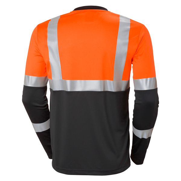HellyHansen_Addvis_longsleeve_79255_269_2 Helly Hansen Addvis Longsleeve CL1, EN20471, Leuchtorange